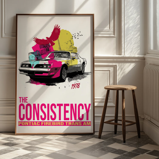 The Consistency - Trans Am - Tablo Boyutlarında ve Yüksek Kaliteli Poster