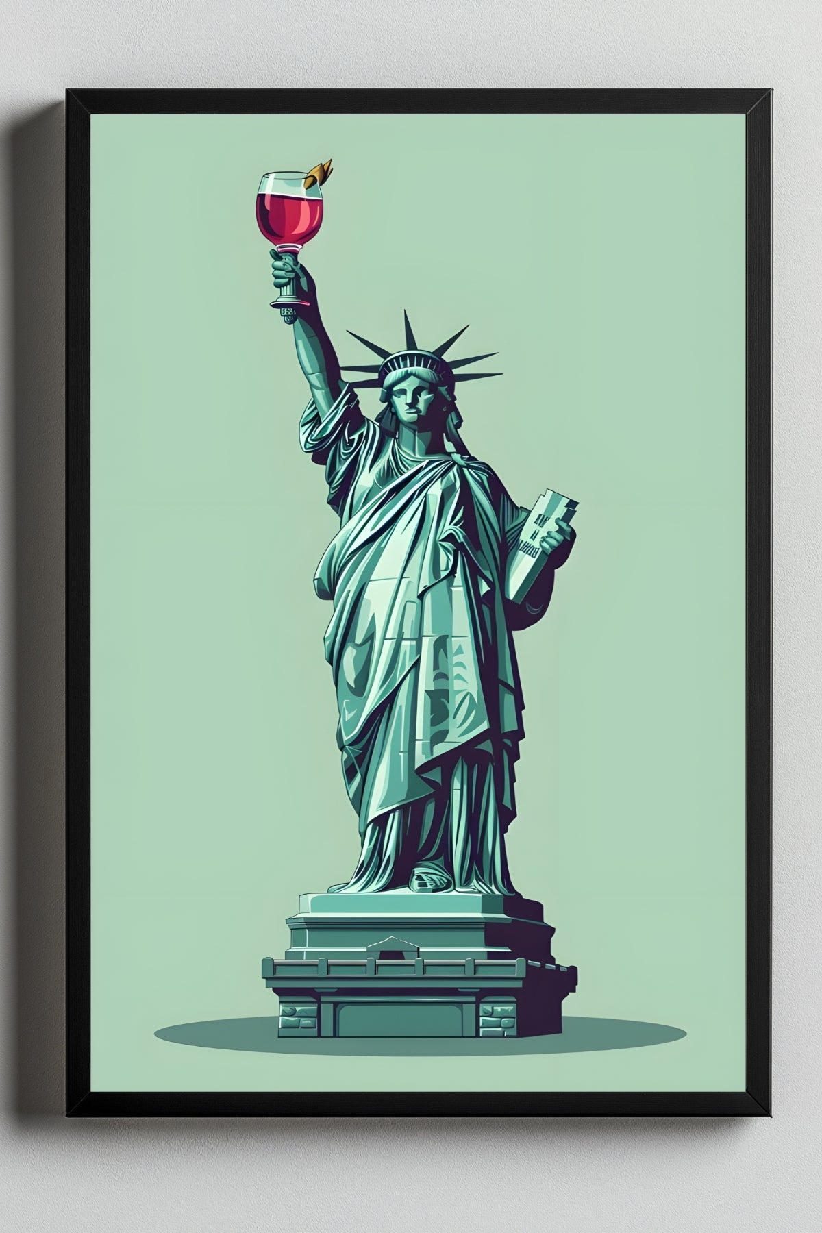 Liberty in Every Pour – Tablo Boyutlarında ve Yüksek Kaliteli Poster