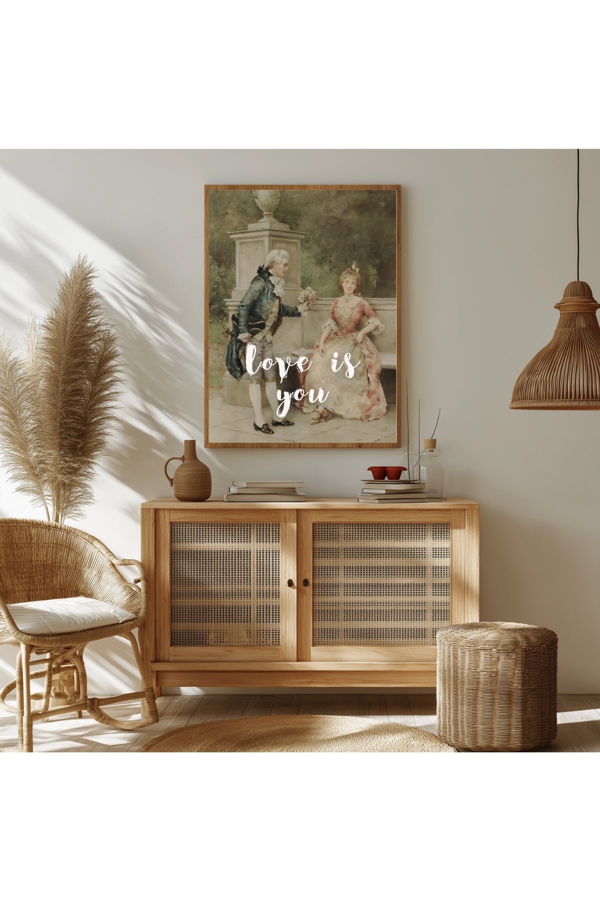 Love is You – High Quality Poster in Table Sizes