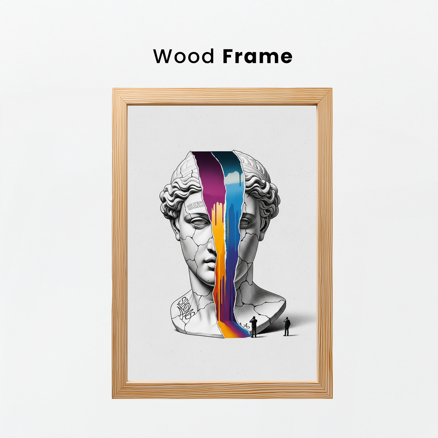 Silence - Sürrealist Tablo Boyutlarında ve Yüksek Kaliteli Poster