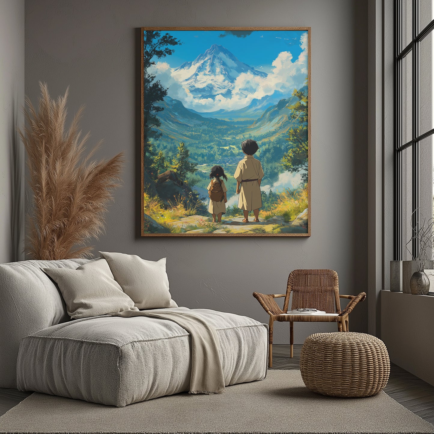 Beyond the Mountain – Tablo Boyutlarında ve Yüksek Kaliteli Poster