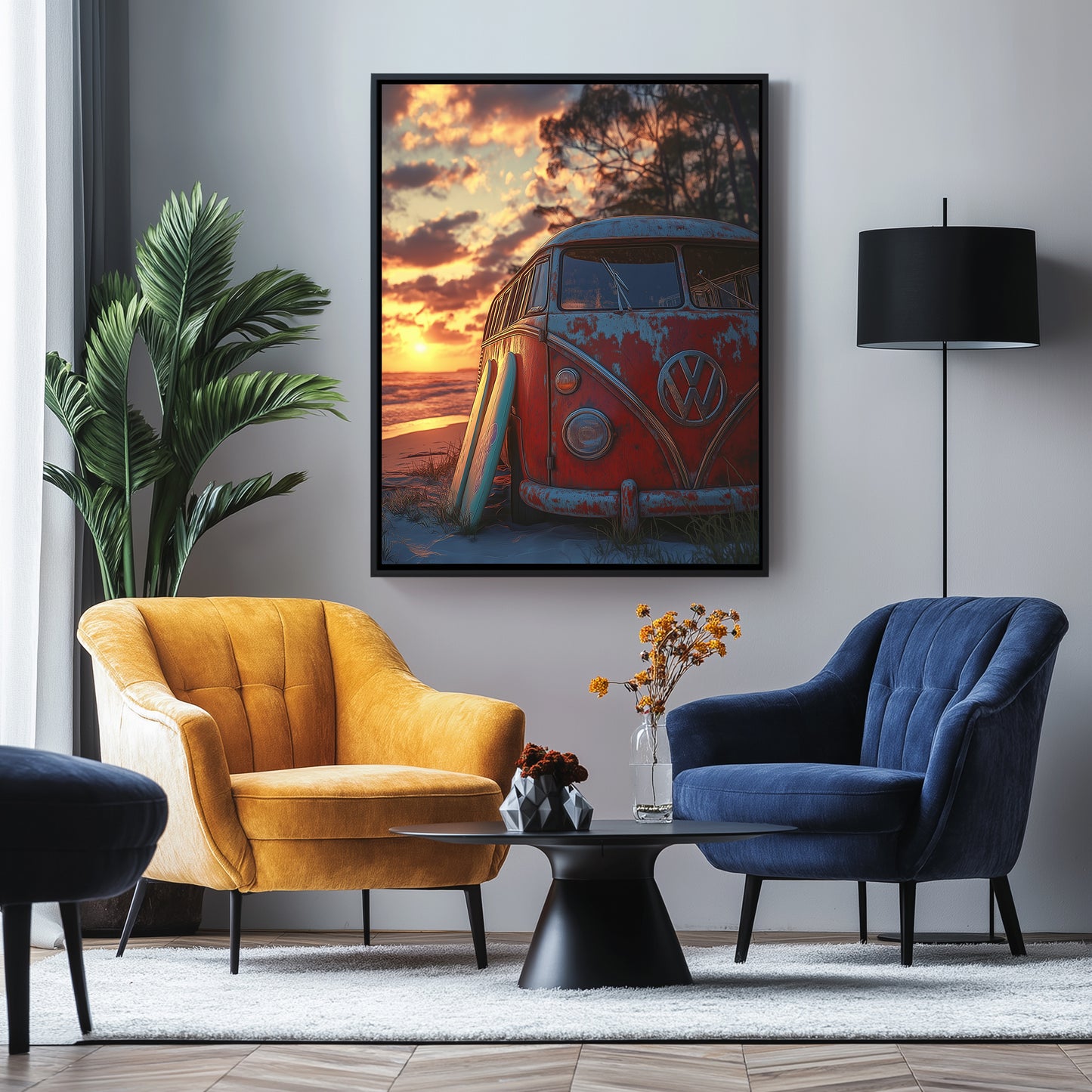 Van in Time – Table Size and High Quality Poster
