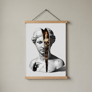 Memento Mori — Surreal Venus Vanitas Wall Art Print