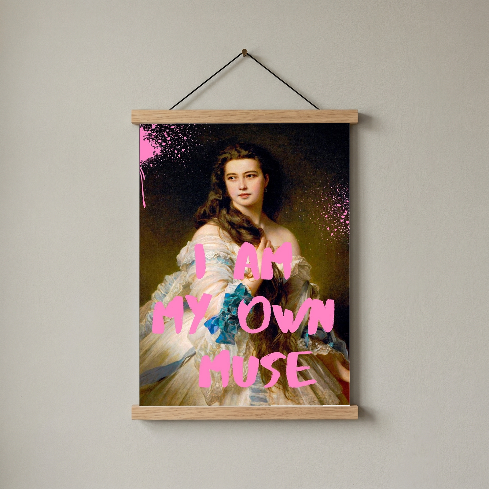 I Am My Own Muse Wall Art Print — Self-Love Empowerment Quote Poster
