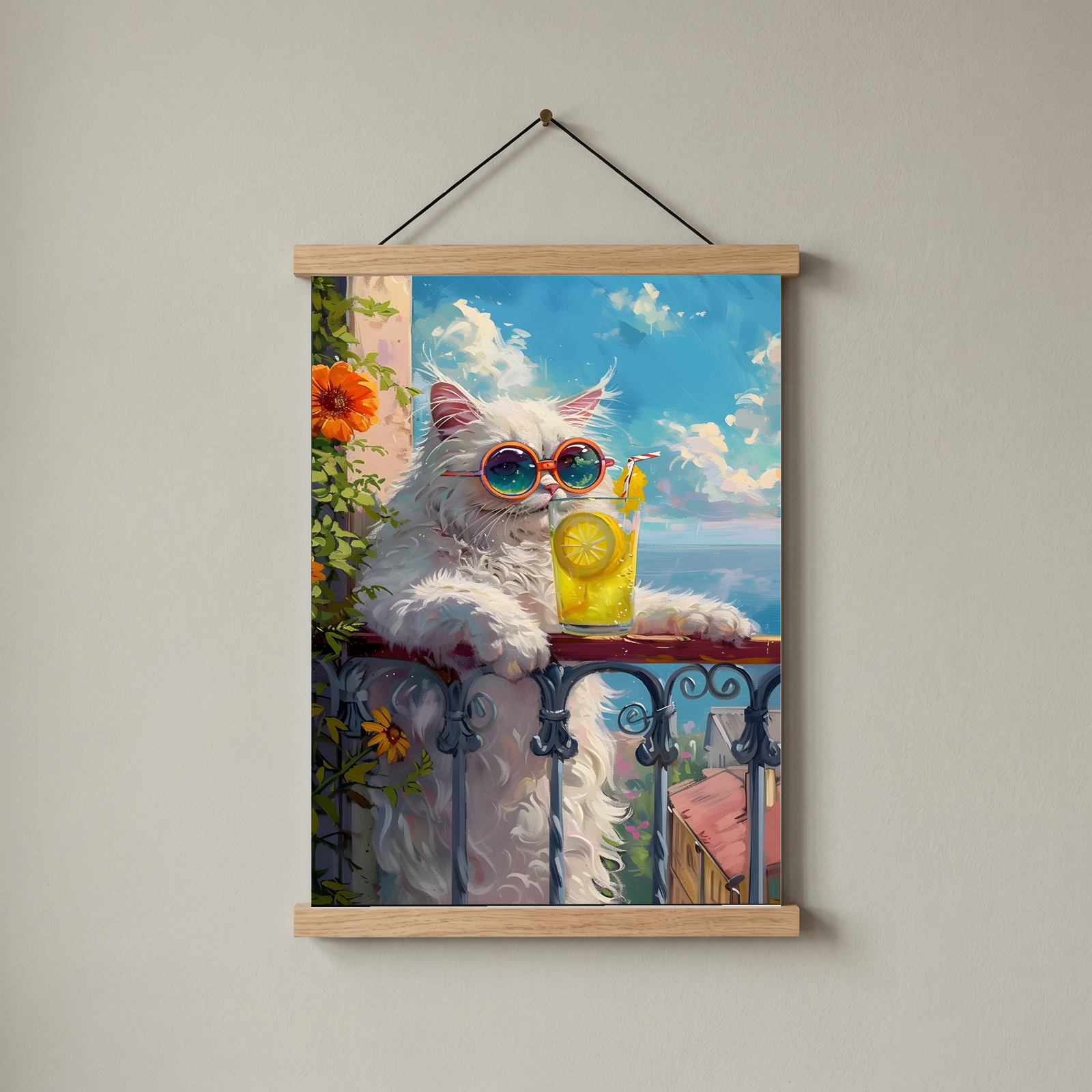 Cute Paws Wall Art Print — Pet Lover Poster