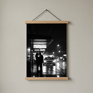 Window of Love Wall Art Print — Romantic View Poster