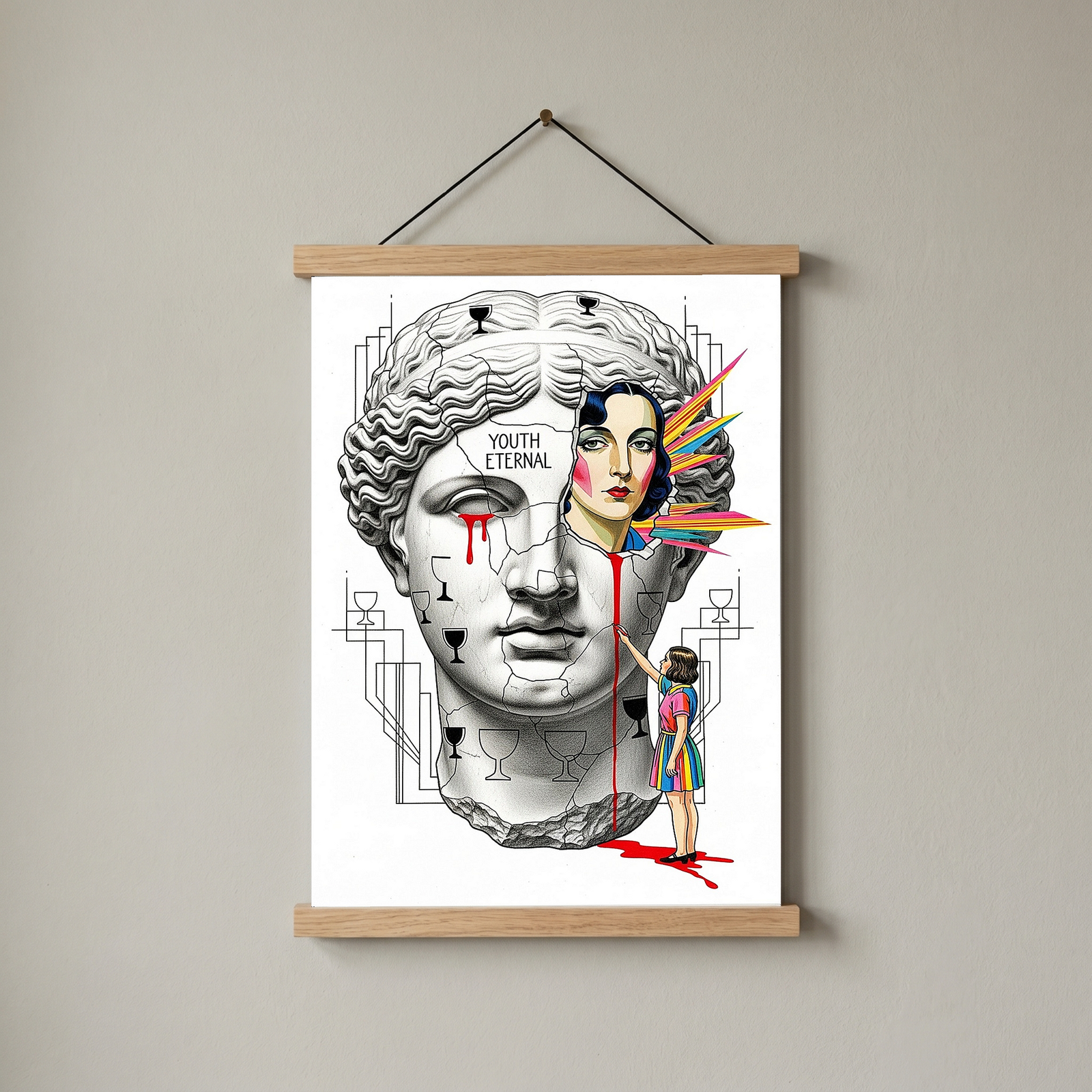 Youth Eternal Venus — Surreal Wall Art Print