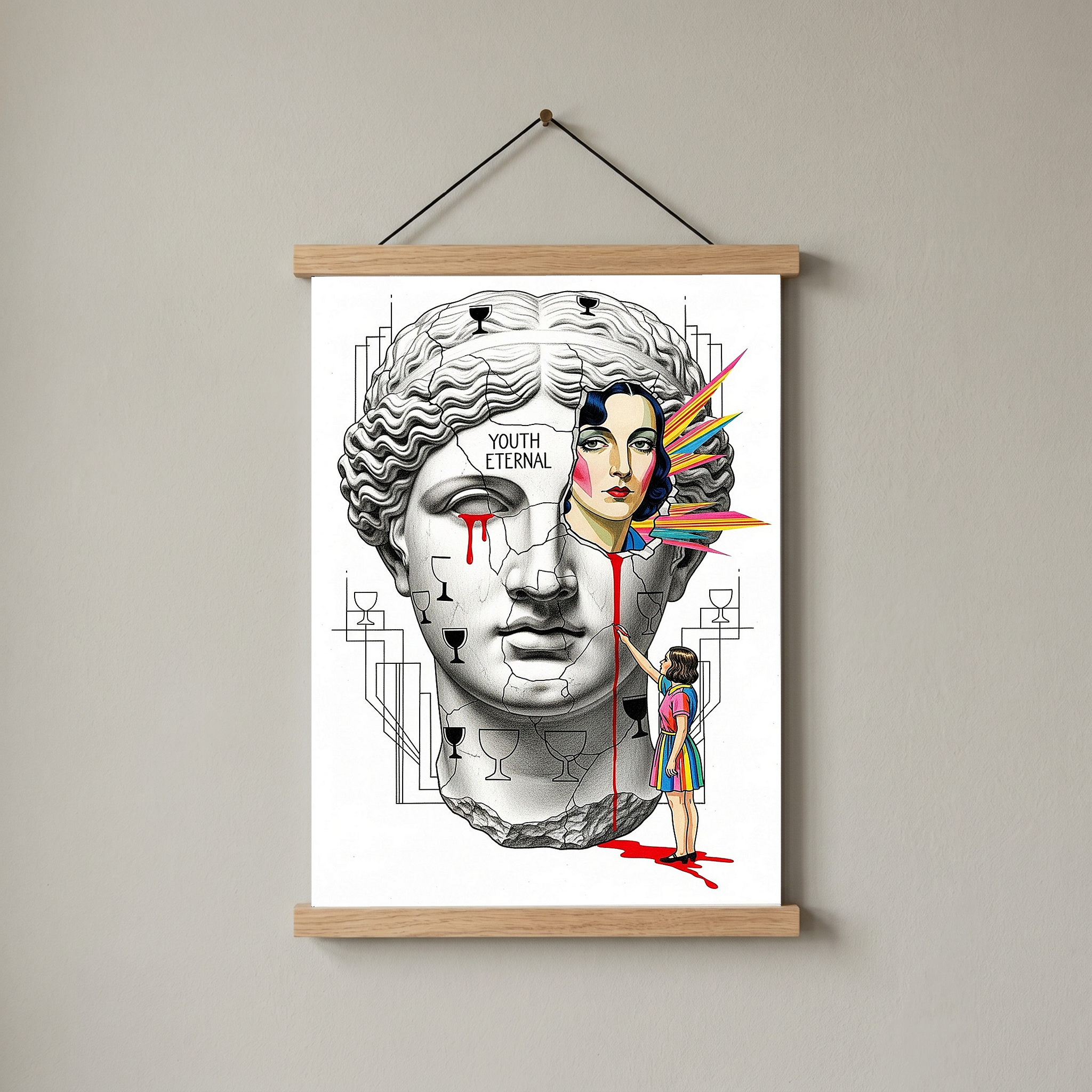 Youth Eternal Venus — Surreal Wall Art Print
