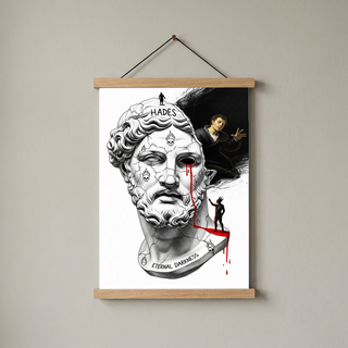 Eternal Darkness — Hades Mythology Wall Art Print