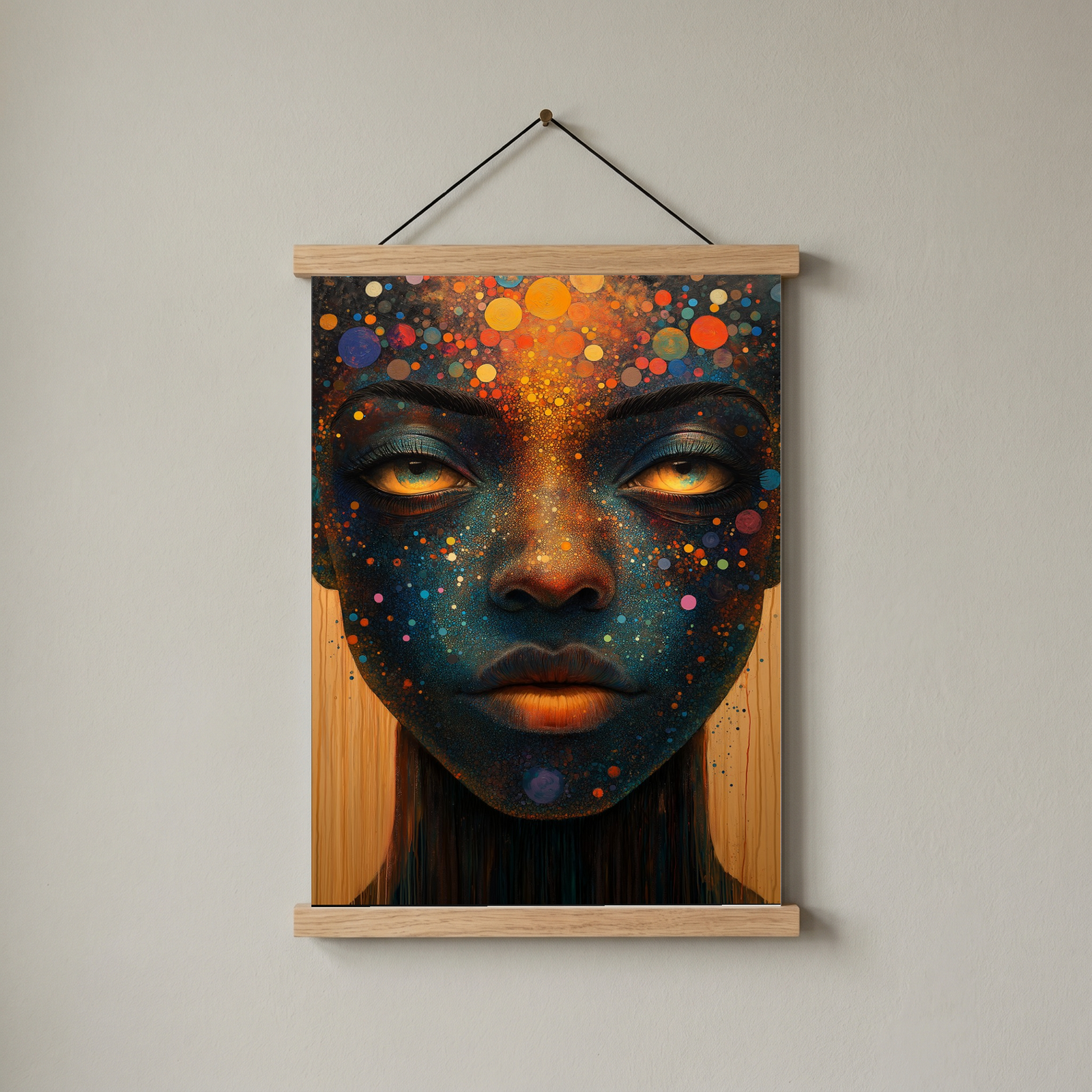 Nebula Wall Art Print — Cosmic Galaxy Poster