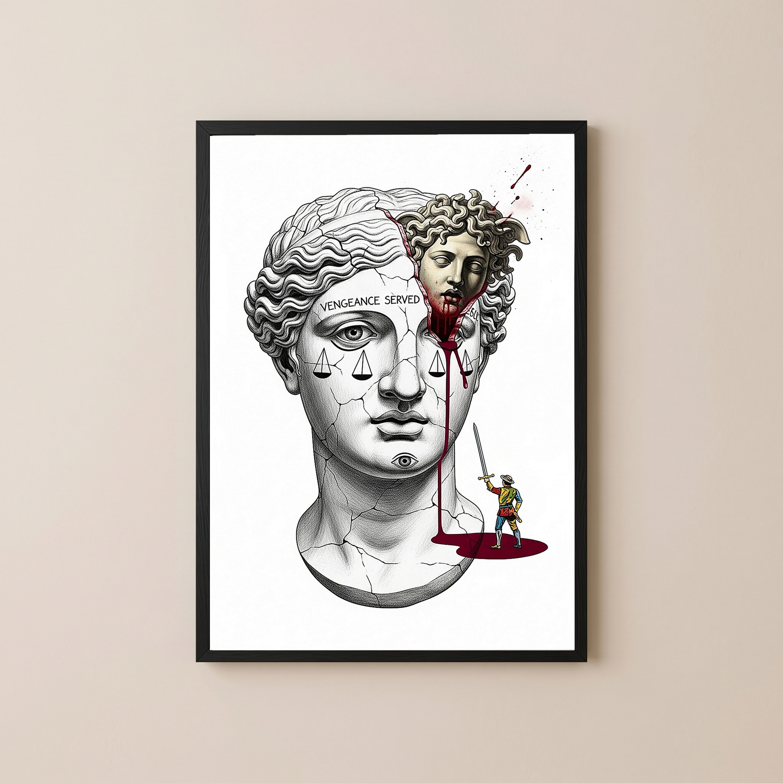 Hope is Free — Banksy Inspired Wall Art Print