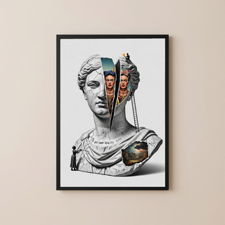My Own Reality — Frida Kahlo Inspired Wall Art Print
