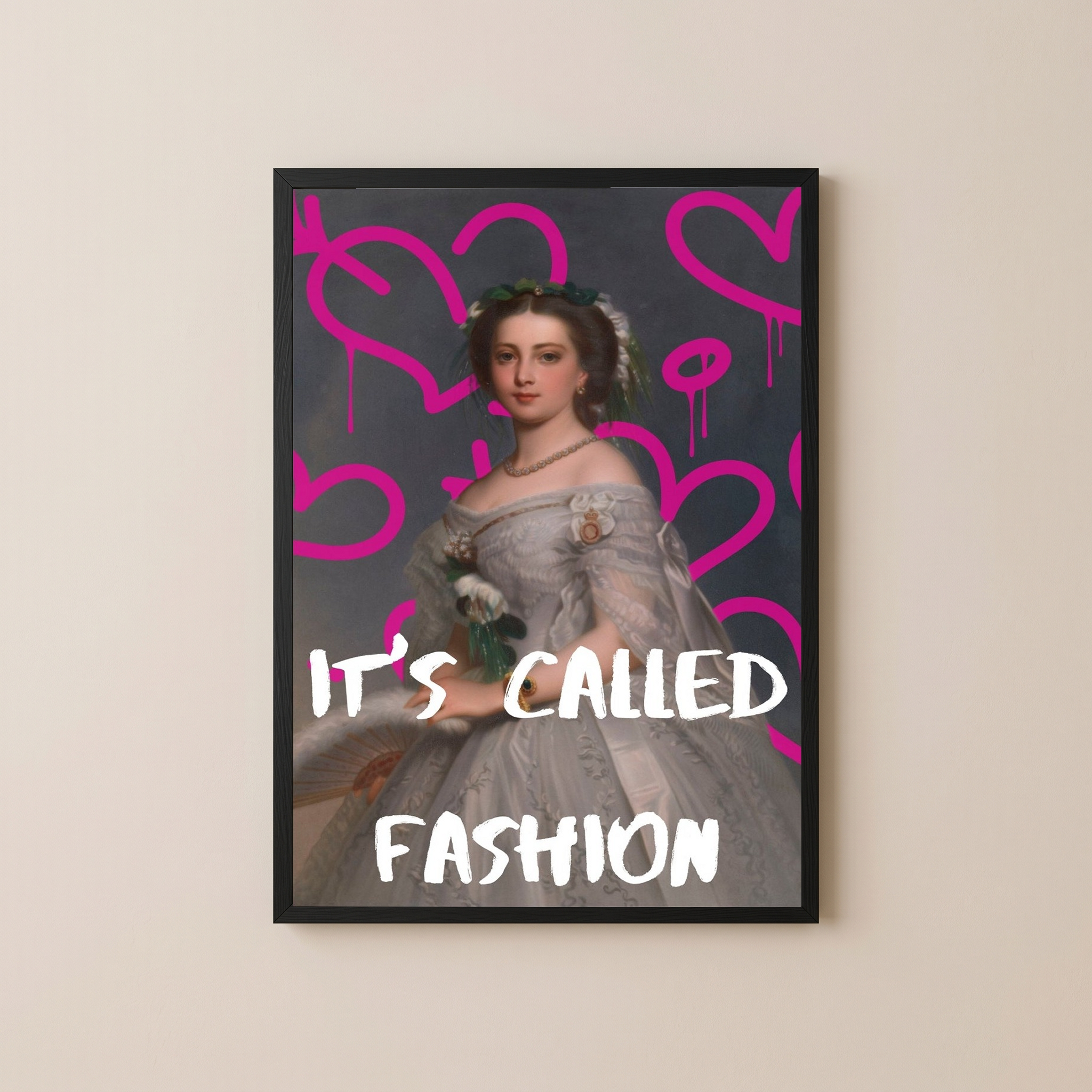 It's Called Fashion Wall Art Print — Bold Sarcastic Style Quote Poster