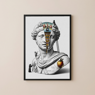 Pleasure and Peril — Bosch Inspired Wall Art Print