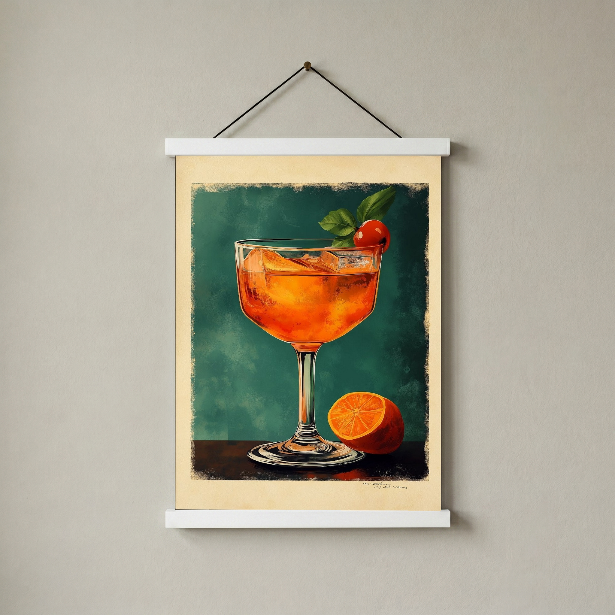 Italian Dream Wall Art Print — Tuscan Mediterranean Aesthetic Poster