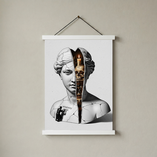 Memento Mori — Surreal Venus Vanitas Wall Art Print