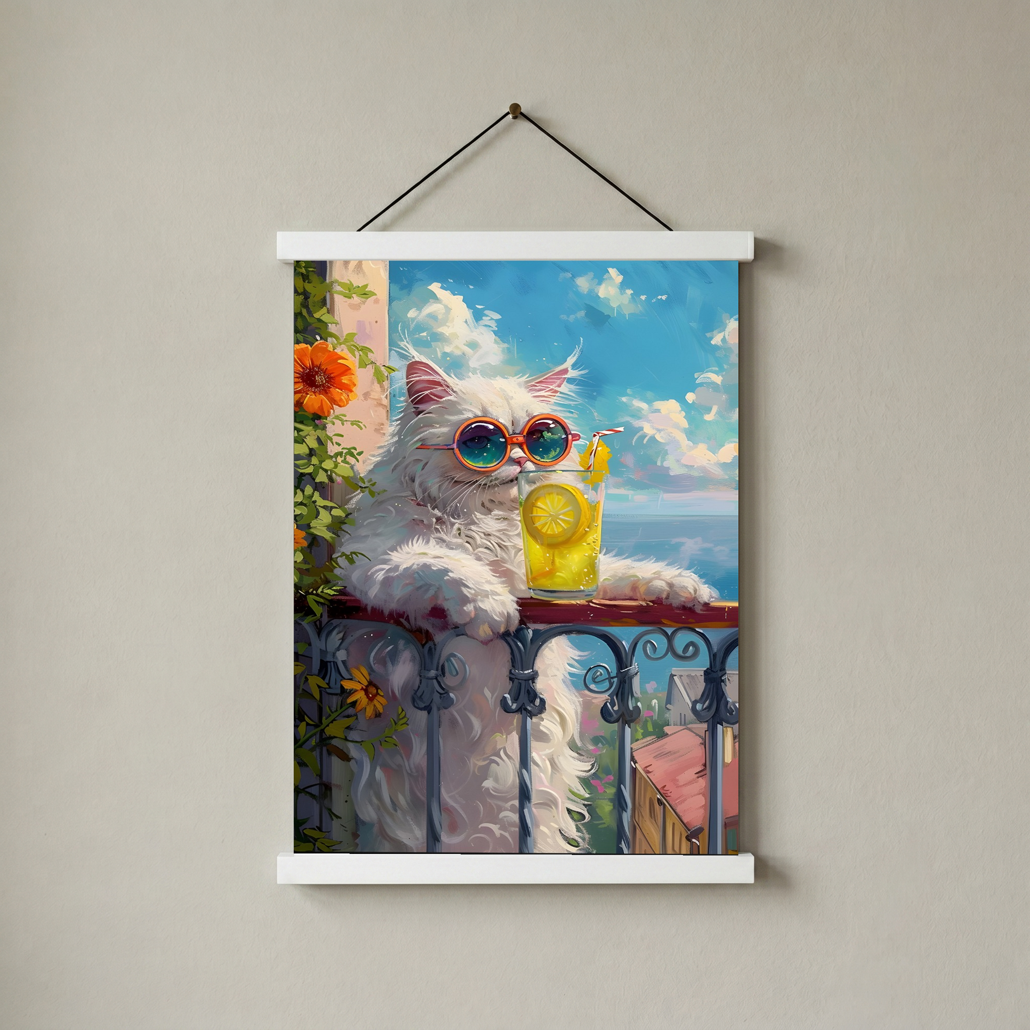 Cute Paws Wall Art Print — Pet Lover Poster