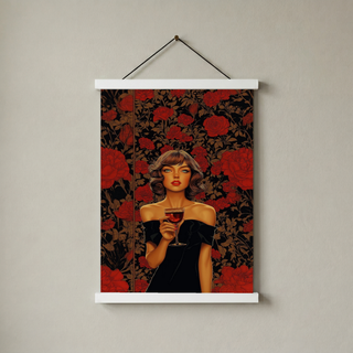 Cocktail Party Wall Art Print — Mid-Century Hosting Poster