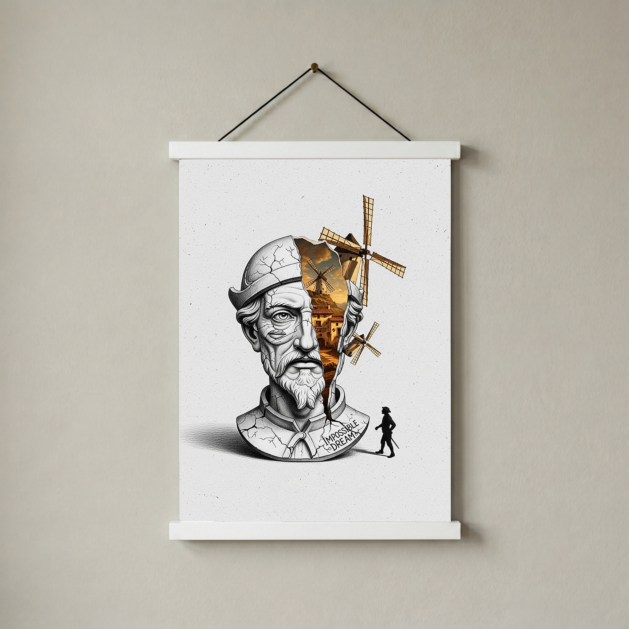 Impossible to Dream — Don Quixote Wall Art Print