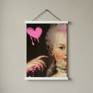 Timeless Love Remix Wall Art Print — Modern Romantic Couples Poster