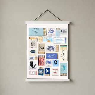Ephemera Wall Art Print — Vintage Collage Aesthetic Poster