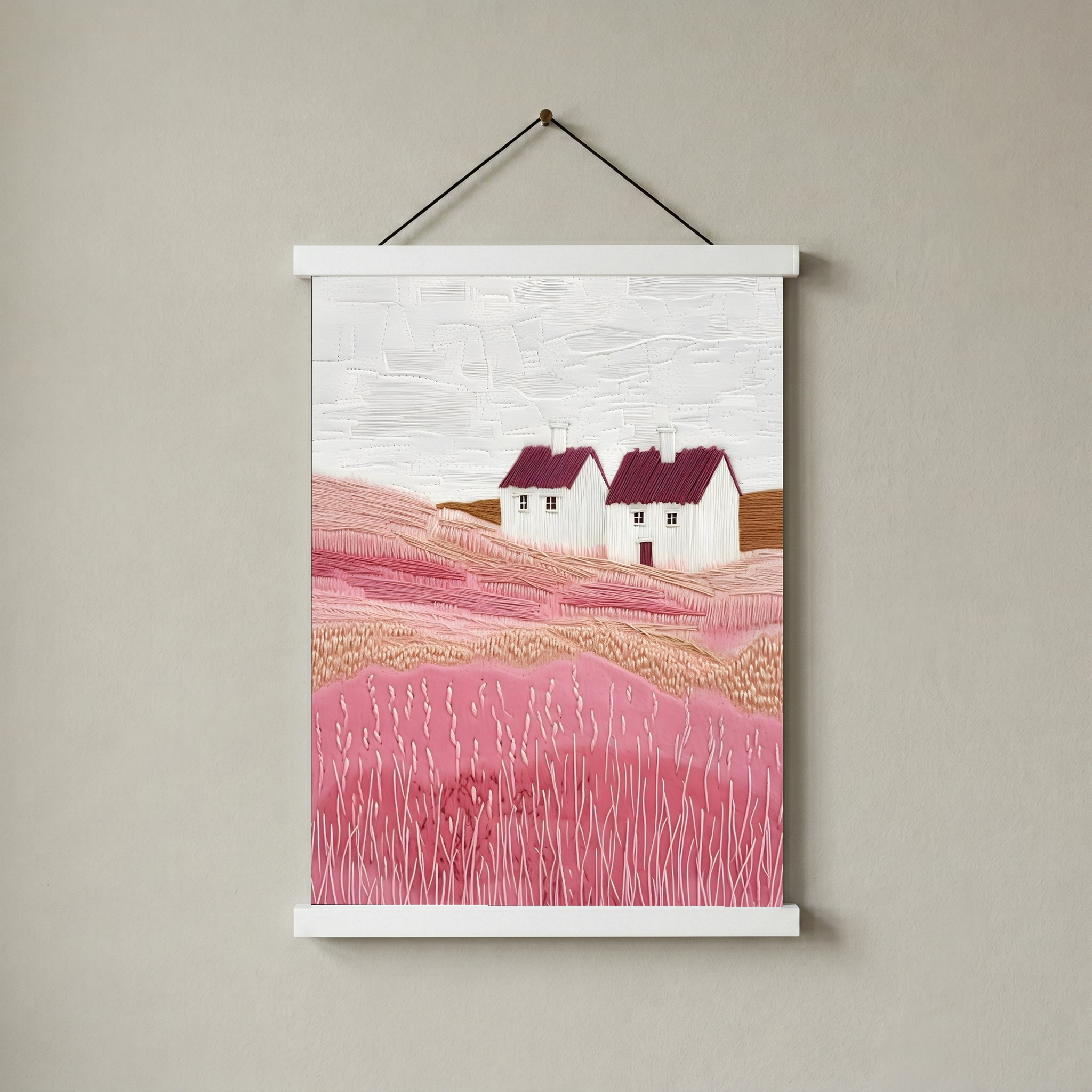 Pastel Heaven Wall Art Print — Soft Dreamy Aesthetic Poster
