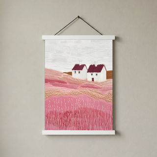 Pastel Heaven Wall Art Print — Soft Dreamy Aesthetic Poster