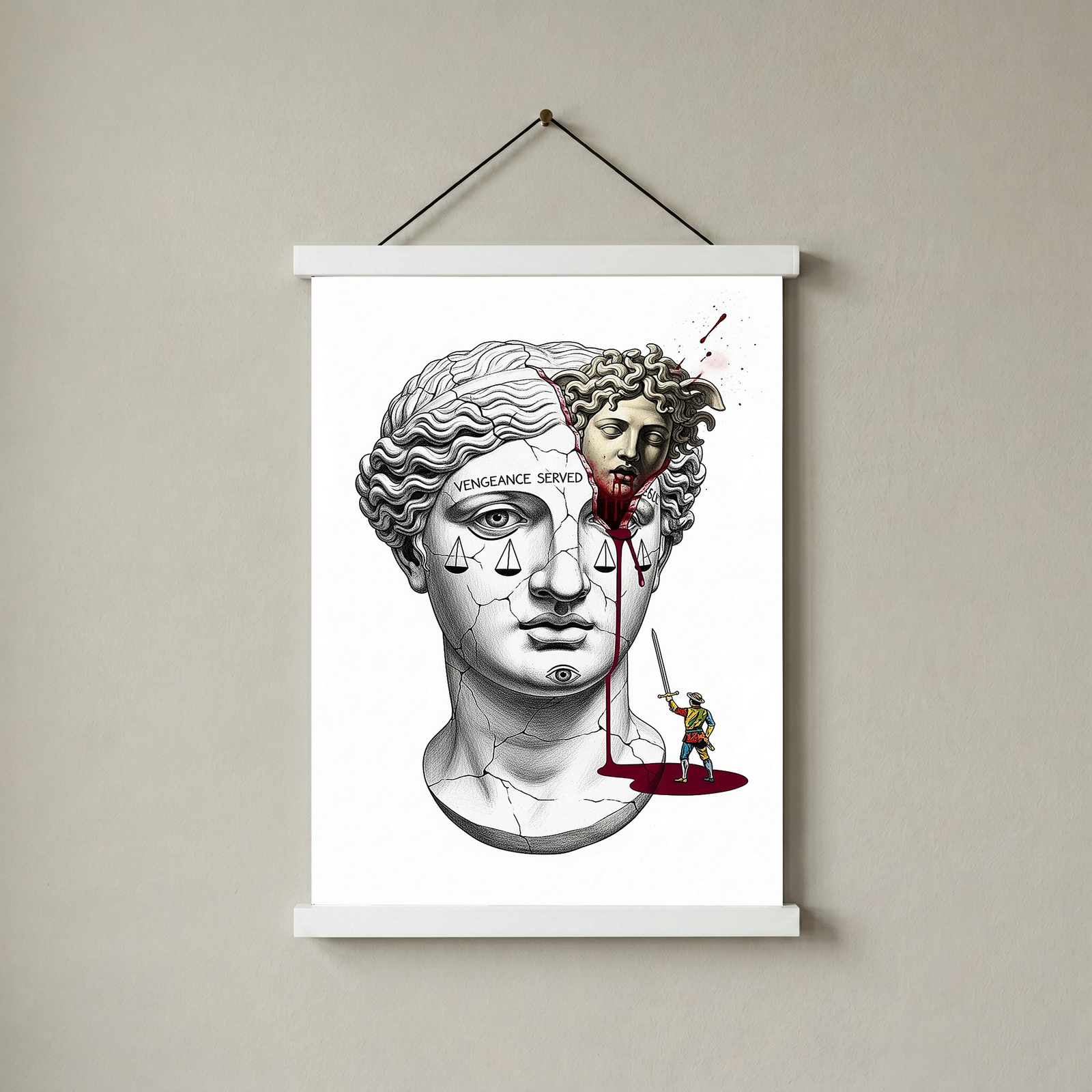 Hope is Free — Banksy Inspired Wall Art Print