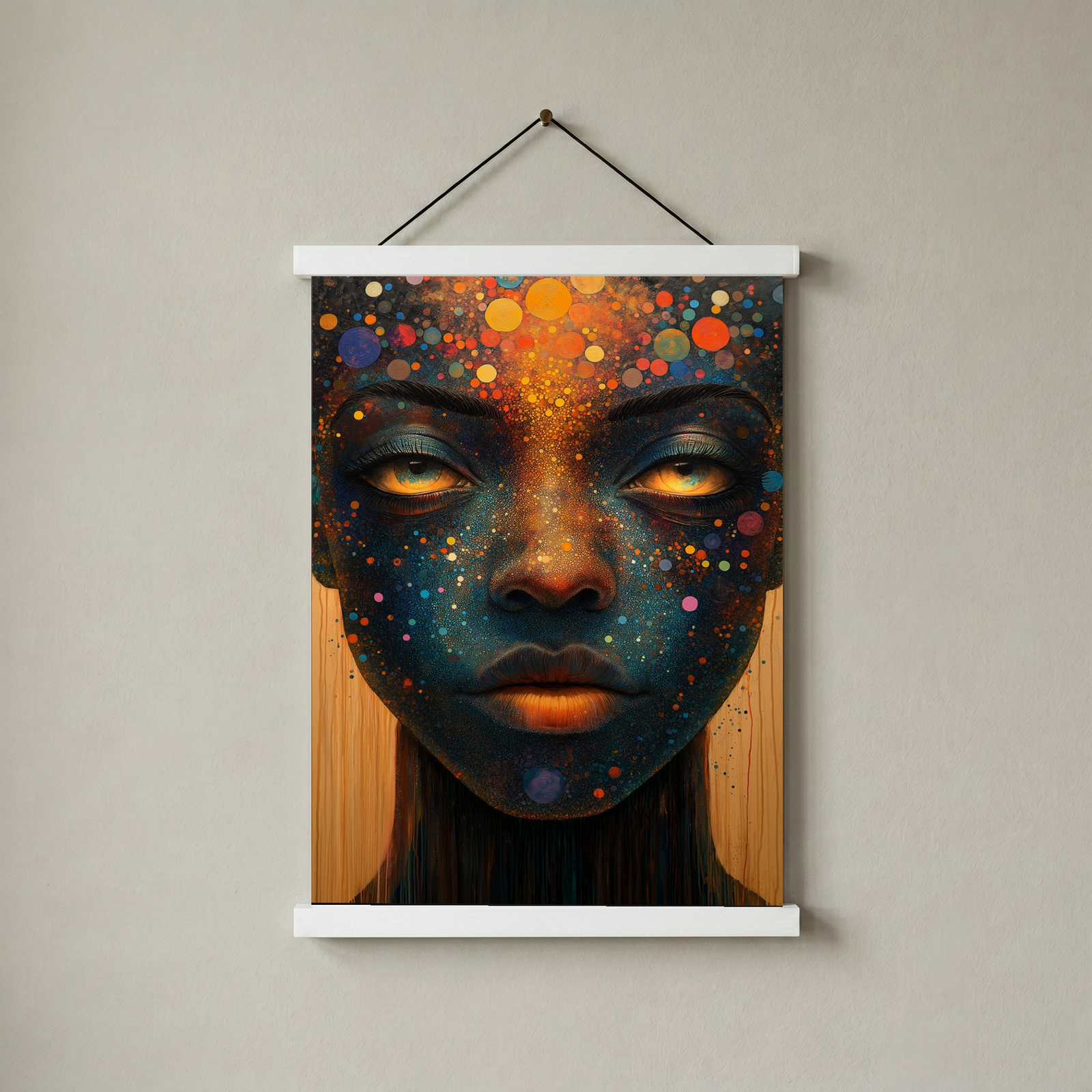 Nebula Wall Art Print — Cosmic Galaxy Poster