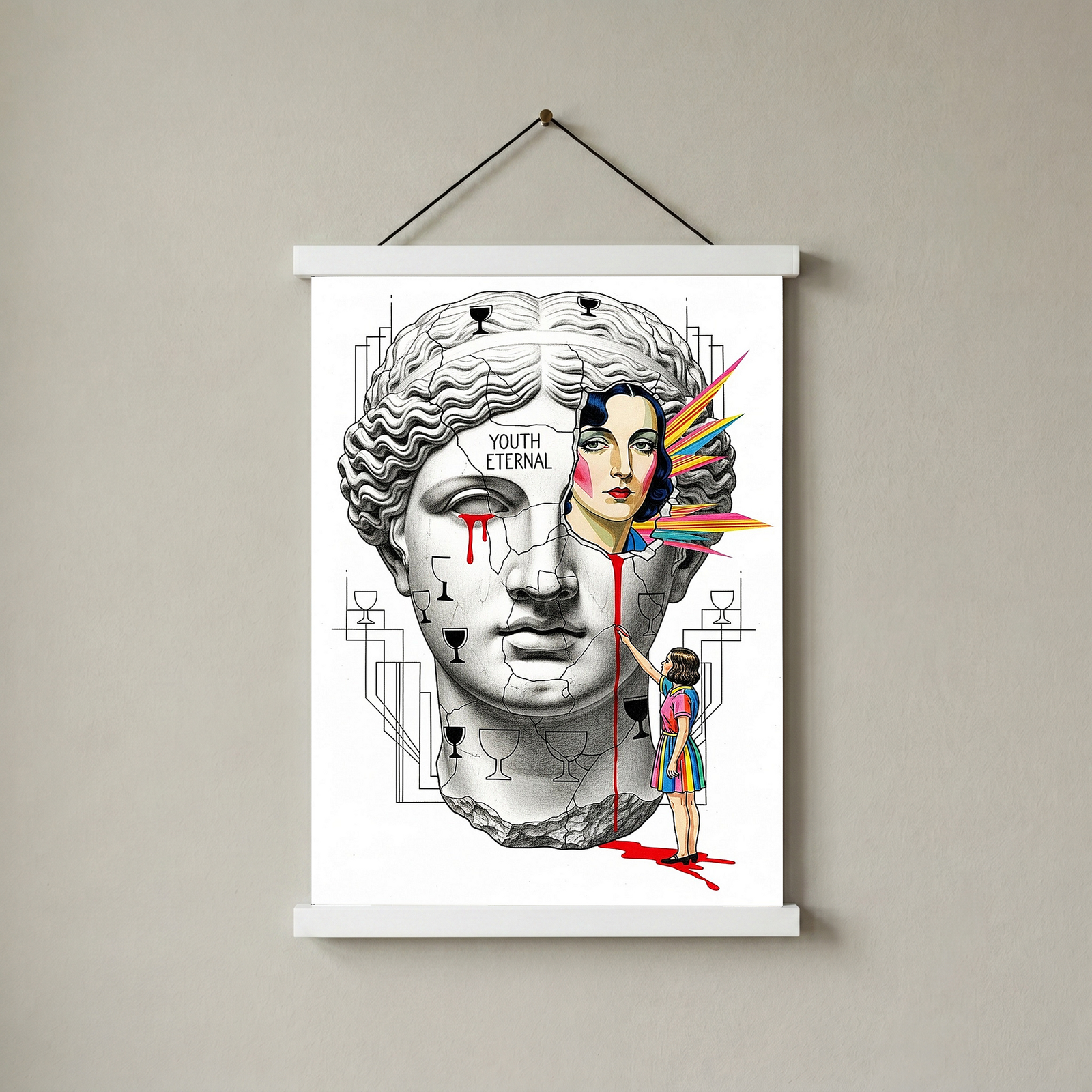 Youth Eternal Venus — Surreal Wall Art Print