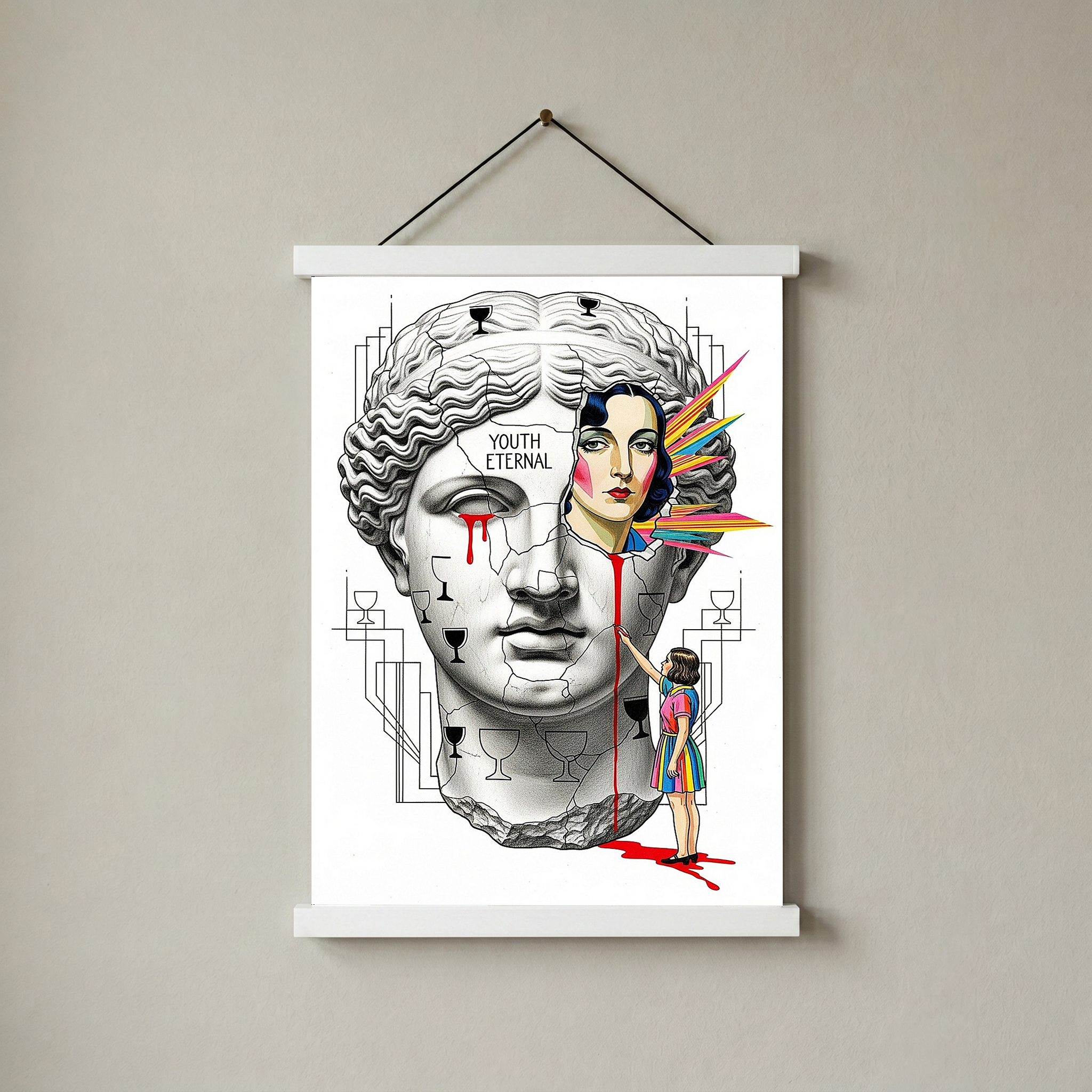 Youth Eternal Venus — Surreal Wall Art Print