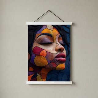 Inner Beauty Wall Art Print — Soft Self-Love Quote Poster