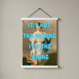 It's the Rising Wall Art Print — Empowering Self-Growth Quote Poster