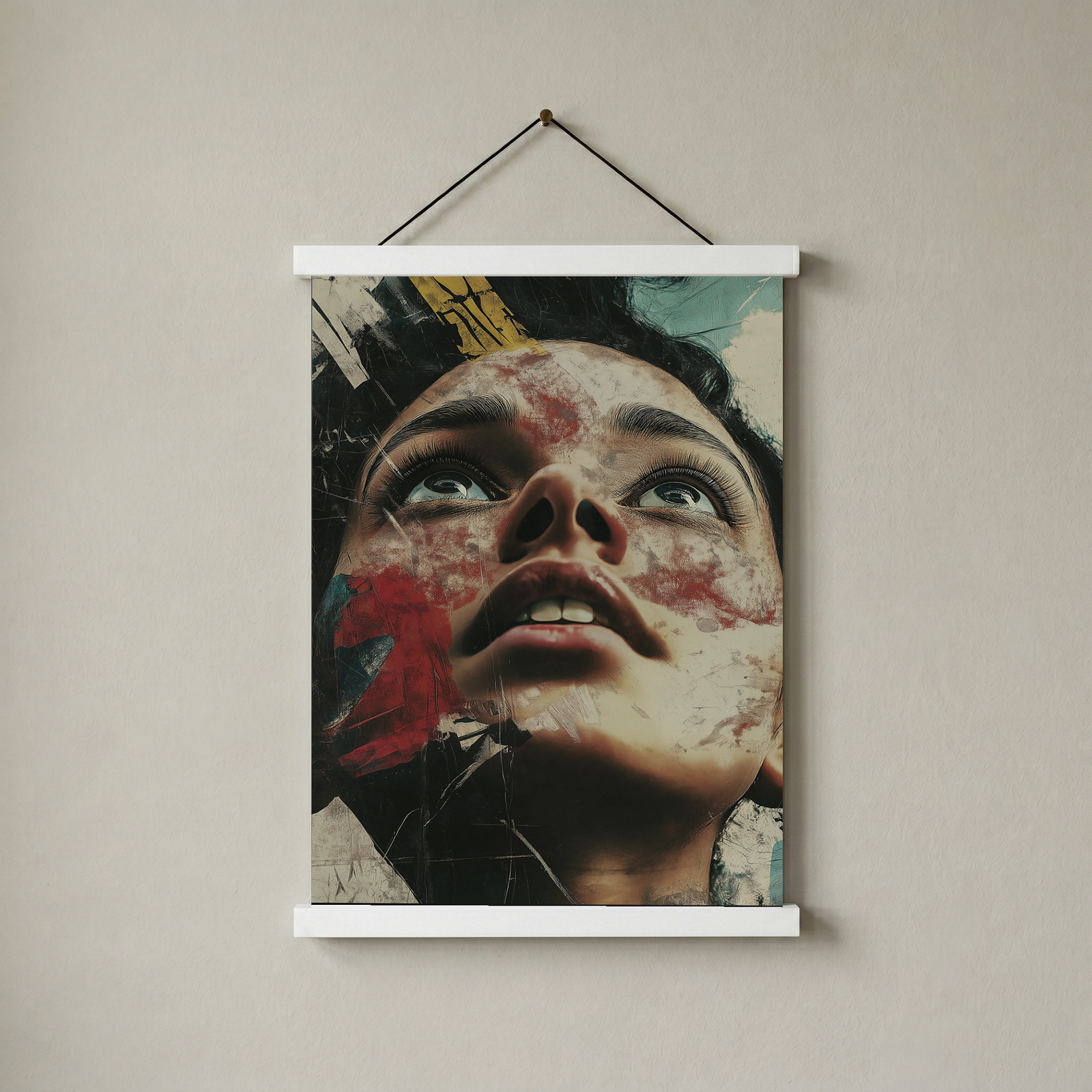 Rising Hope Wall Art Print — Optimistic Inspirational Quote Poster