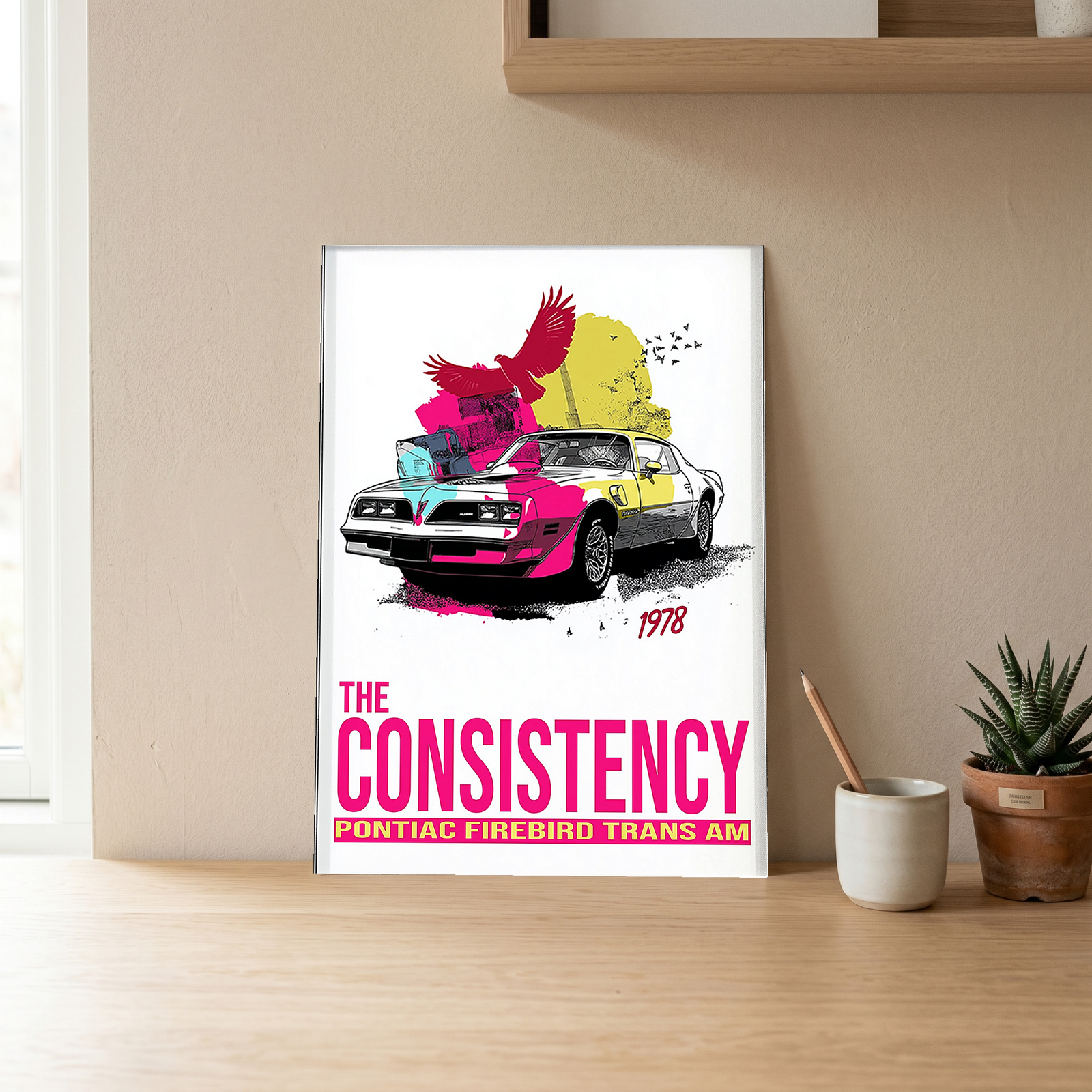 The Consistency Trans Am Wall Art Print — 1978 Pontiac Firebird Poster