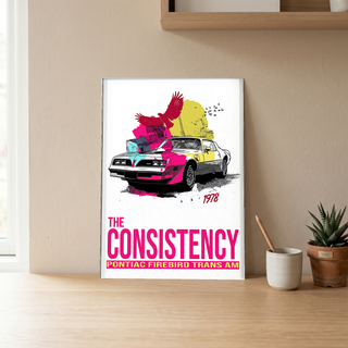 The Consistency Trans Am Wall Art Print — 1978 Pontiac Firebird Poster
