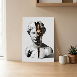 Memento Mori — Surreal Venus Vanitas Wall Art Print