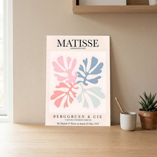 Matisse Cut-Outs Exhibition Poster — Berggruen 1953 Print