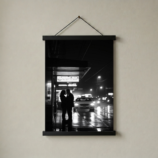 Window of Love Wall Art Print — Romantic View Poster