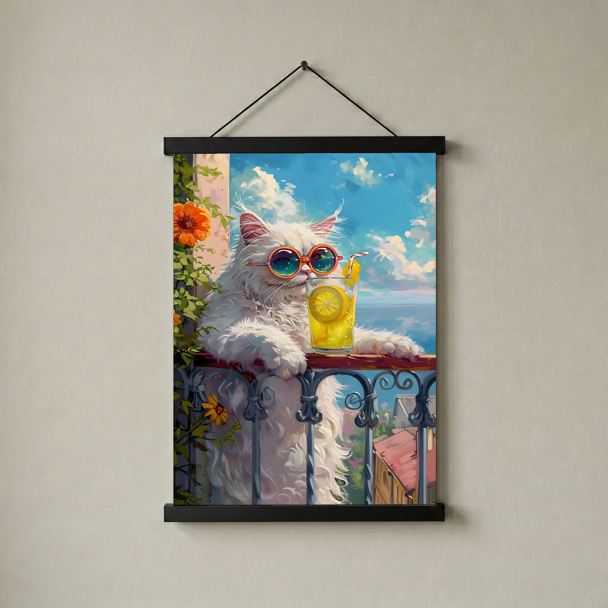 Cute Paws Wall Art Print — Pet Lover Poster