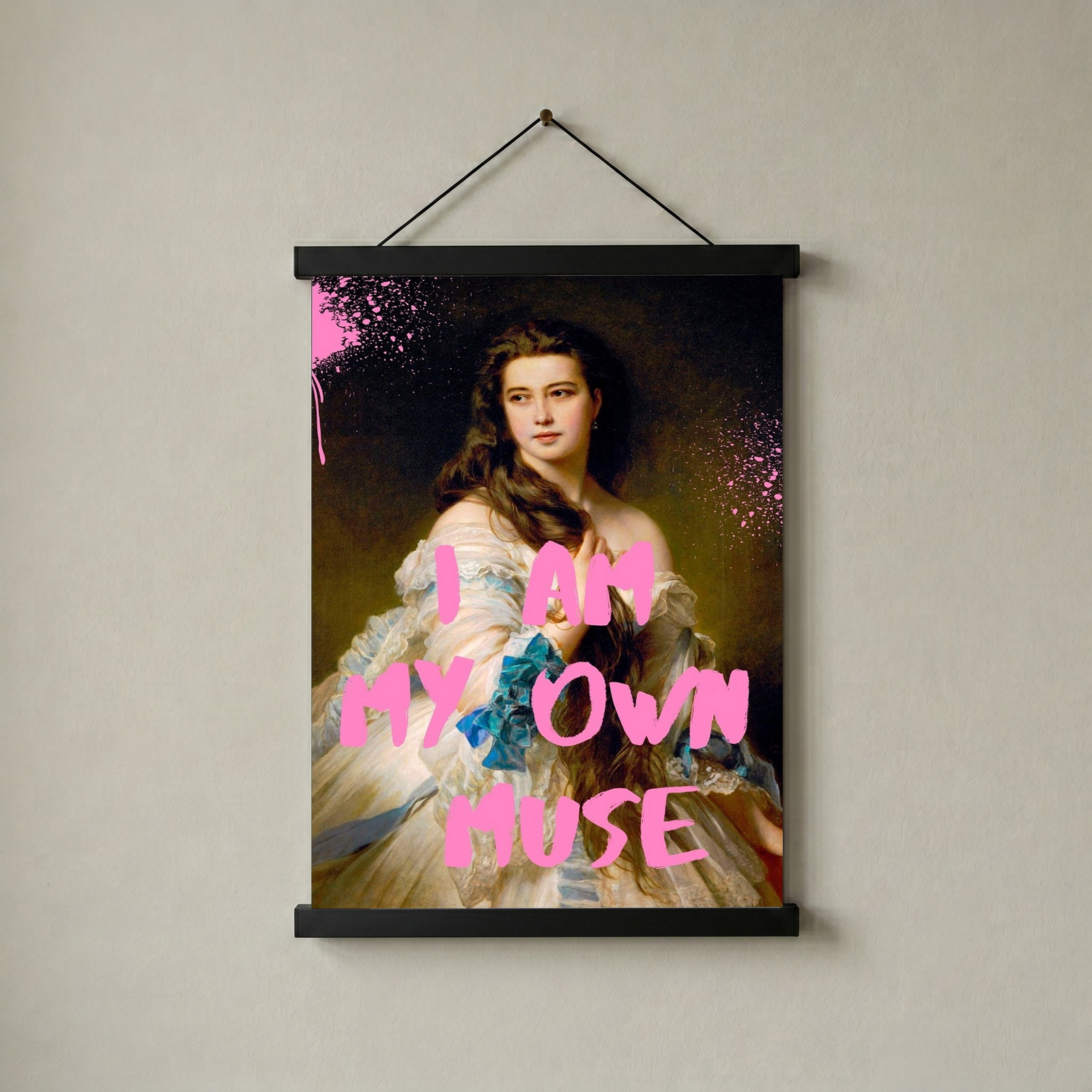 I Am My Own Muse Wall Art Print — Self-Love Empowerment Quote Poster