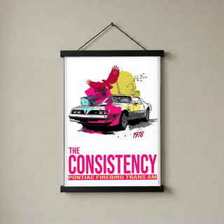 The Consistency Trans Am Wall Art Print — 1978 Pontiac Firebird Poster