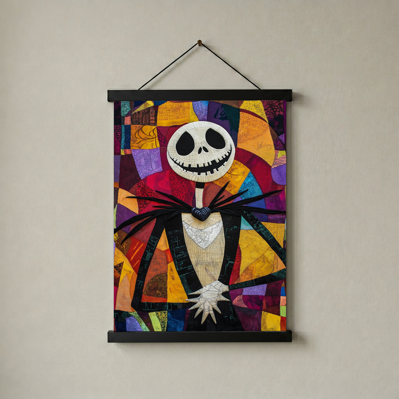 Jack Skellington Wall Art Print — Nightmare Before Christmas Tribute Poster