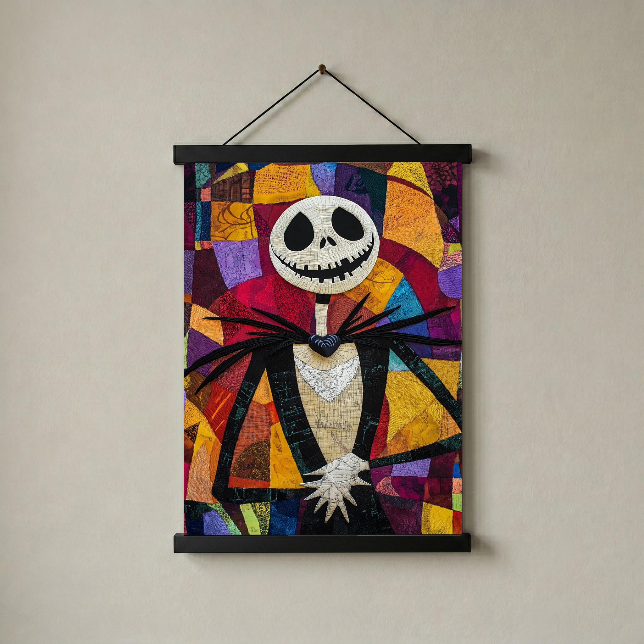 Jack Skellington Wall Art Print — Nightmare Before Christmas Tribute Poster