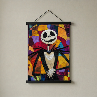 Jack Skellington Wall Art Print — Nightmare Before Christmas Tribute Poster