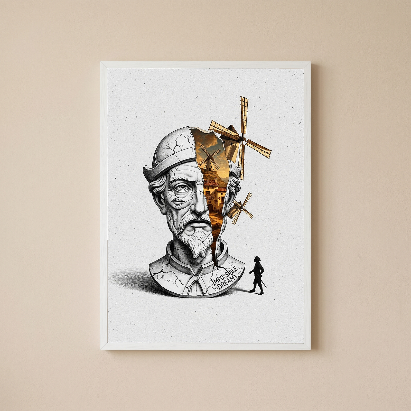 Impossible to Dream — Don Quixote Wall Art Print