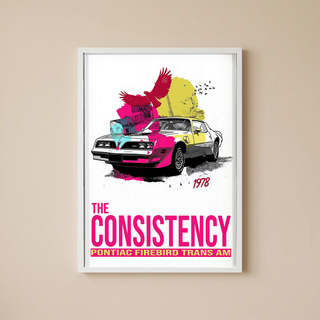 The Consistency Trans Am Wall Art Print — 1978 Pontiac Firebird Poster