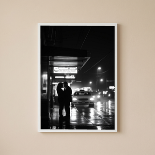 Window of Love Wall Art Print — Romantic View Poster