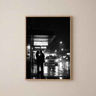 Window of Love Wall Art Print — Romantic View Poster