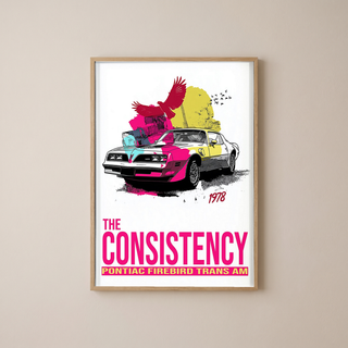 The Consistency Trans Am Wall Art Print — 1978 Pontiac Firebird Poster